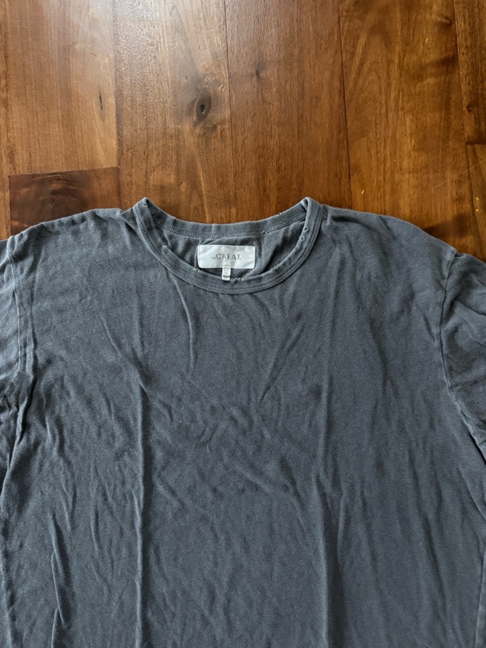 The Great tshirt Dress Gray - Picture 2 of 8